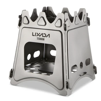 Lixada Titanium Folding Wood Stove 1