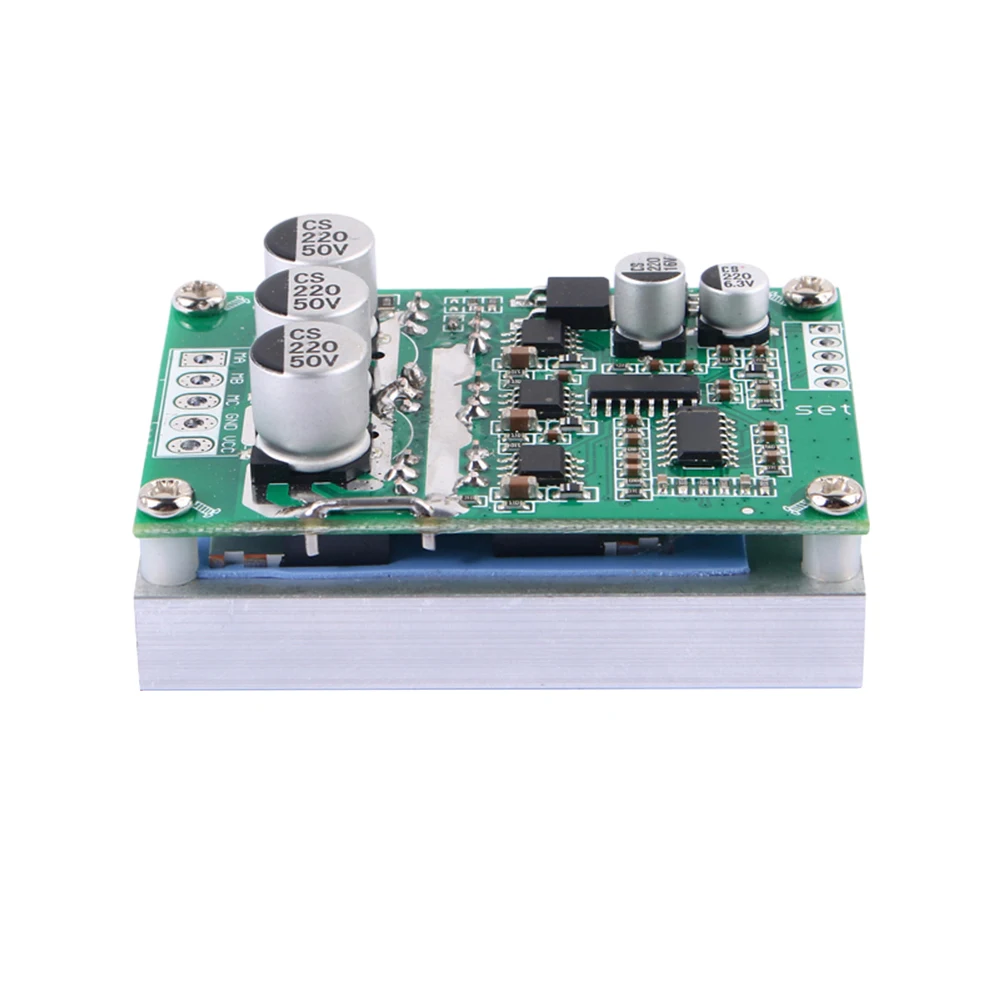 DC 12-36V Brushless Hall Free Motor Driver Board High Power Foward Reverse Speed Controller Control Switch Module 500W 15A