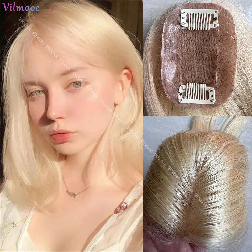 blonde-color-613-hand-tied-natural-scalp-silk-skin-base-6x9cm-women-topper-hair-pieces-2-clips-8inch-16inch-virgin-hair