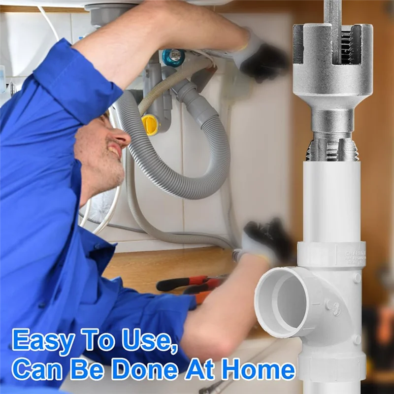 【Limited Time Offer】For Plastic PPR Pipe Tap Die Set(1/2"+ 3/4"), Internal External Integrated Pipe Threading Thread Cutting Too