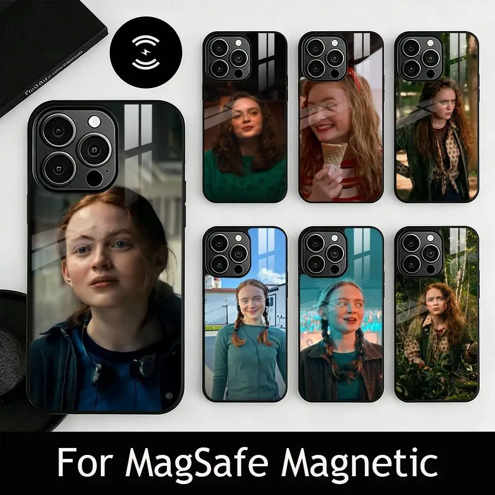 

S-Sadie S-S Actor Phone Case For iPhone17,16,15,14,13,12,11 Plus,Pro Magnetic with Magsafe Wireless Charging