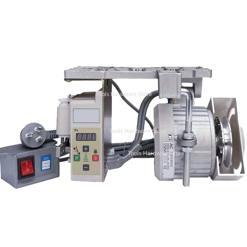 

550 Вт промышленный бесщеточный сервопривод, бесшумная швейная машина, энергосберегающий двигатель, 220 В, плоская автомобильная машина с двойной иглой, копия краев