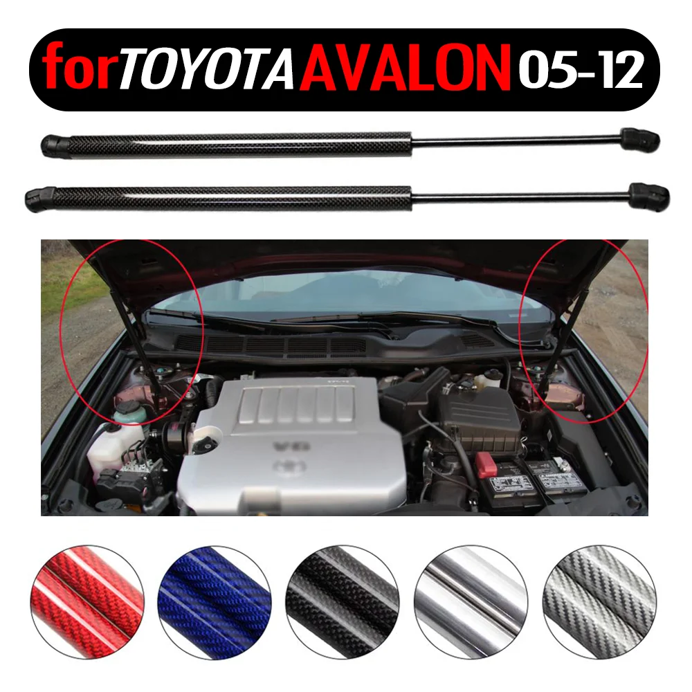 

2pcs Bonnet Hood Auto Gas Spring Lift Supports Fits for Toyota Avalon Sedan 2005-2008 2009 2010 2011 2012 25.98 inches