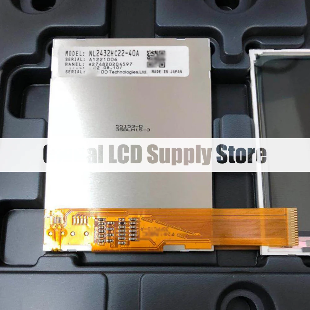 NL2432HC22-40A New Original A-Grade 3.5 inch 240x320 LCD Display Screen for Industrial Equipment