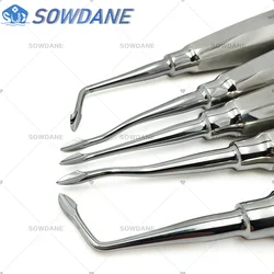 1pc or 5pcs Dental Extraction Minimally Invasive Spade tip Elevator Dental Elevator Oral Tooth Loosening Root Extraction Tool