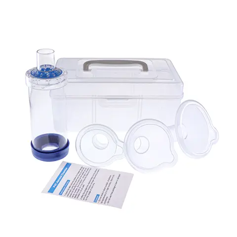 Canack Veterinary Feline Aerosol Chamber Medical Asthma Inhaler Spacer Devices Pet Inhaler Masks With One PVC Mask