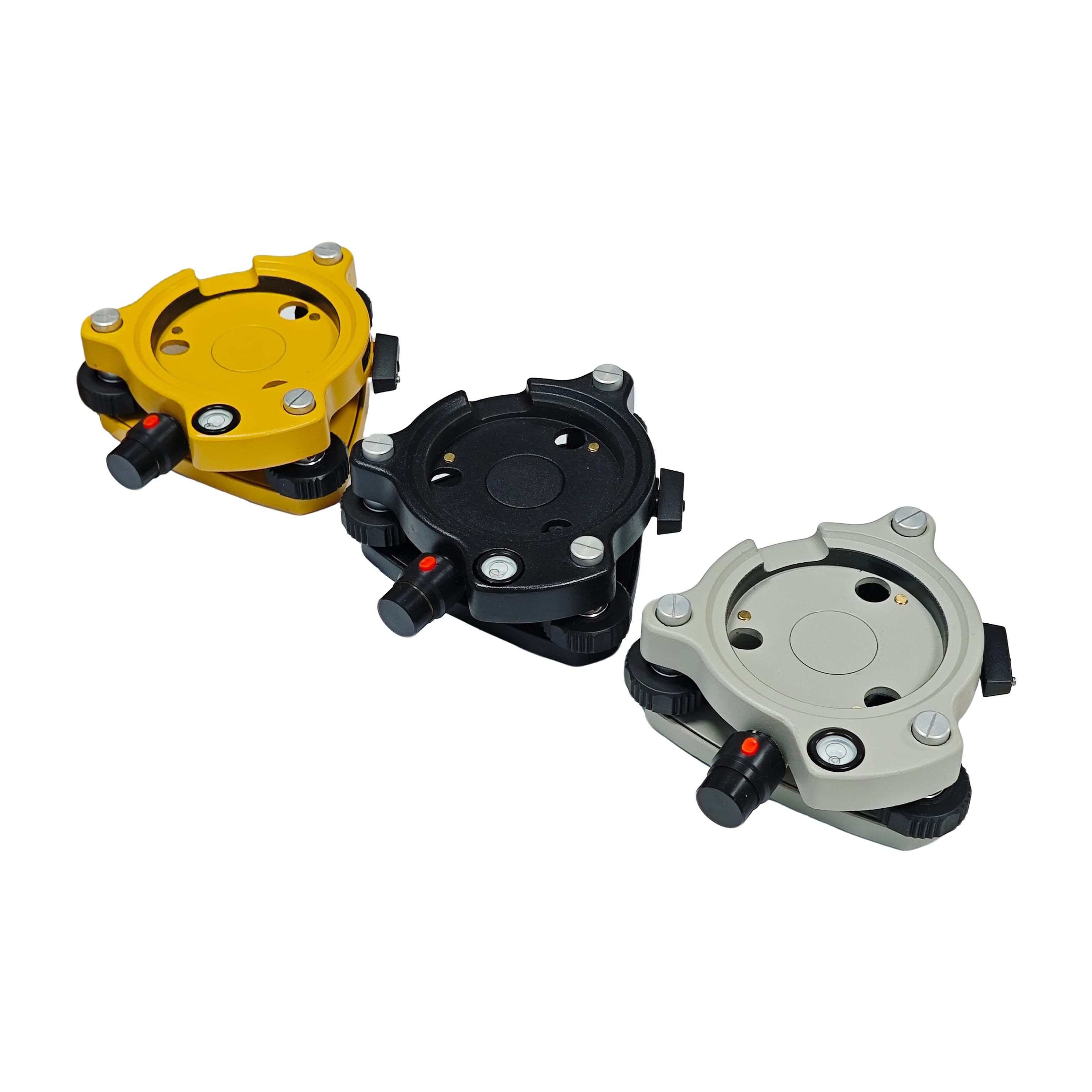 FDJ01L 5/8x11 Thread Tribrach with Laser Adjustable Plummet for Trimble for Topcon Total Station Level Adapter Base GPS Mounting