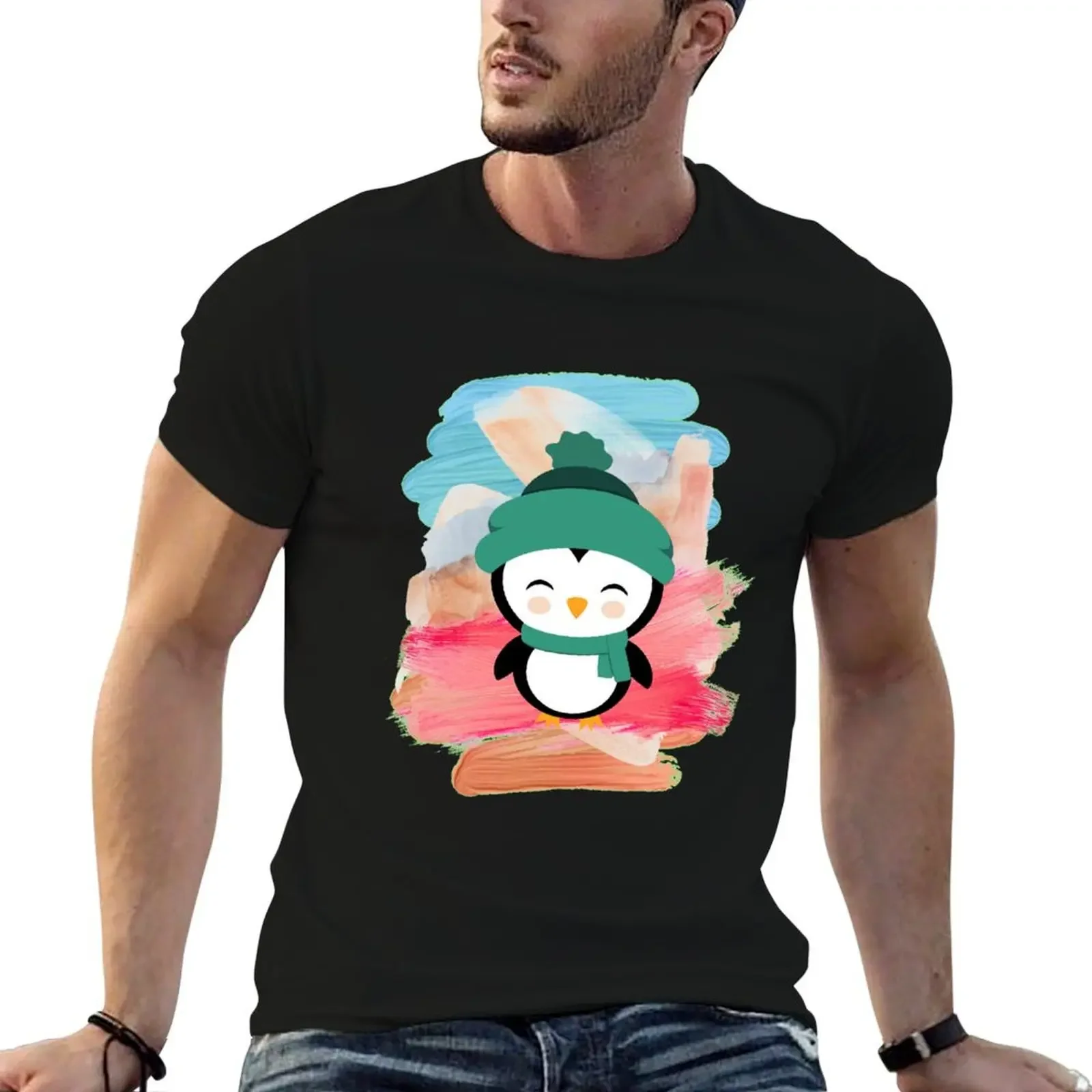 Penguin Club T-Shirt man t shirt new edition mens champion t shirts