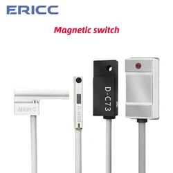 10PCS Air Pneumatic Cylinder Magnetic Reed Switch Sensor D-M9B D-M9P D-M9N D-F8N DMSG-020 CMSG-020 CMSH-020 DMSJ-020 D-M9BV