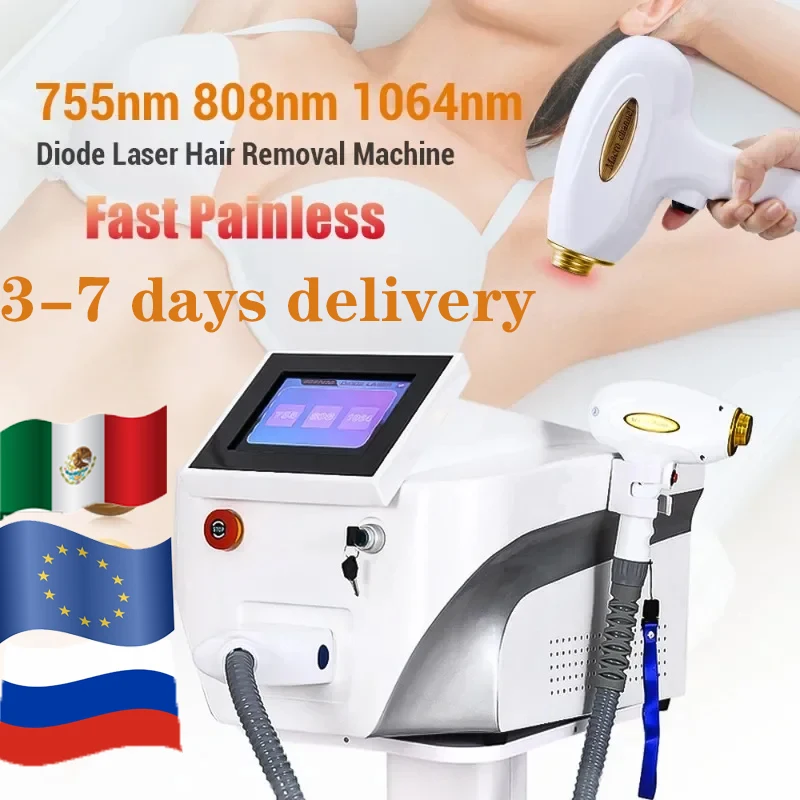 

Diode laser hair removal machine 808nm laser hair removal machine professional beauty machine freezing point system professional