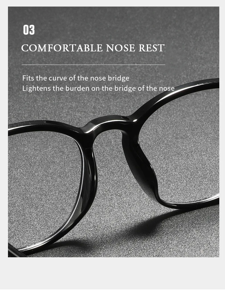 Modisches Design Neue Übergroße Legierungs-Freizeitbrille mit Sehstärke Photochrome Anti-Blaulicht-Brille für Herren Astigmatismus-Brillen – Detail 7