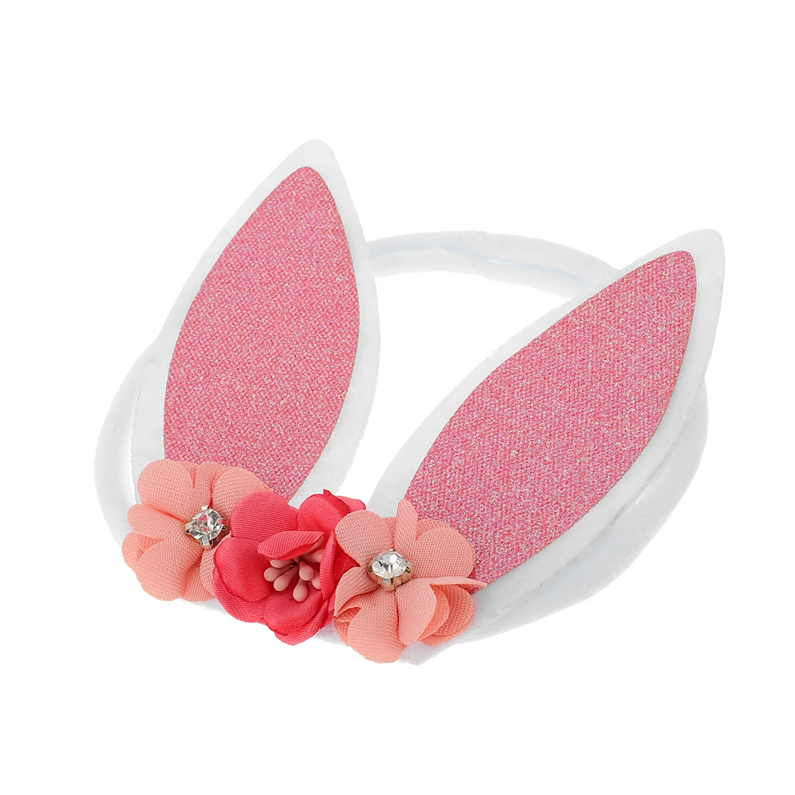 Bunny Ear Headband Easter Party Ears Women Decorative Supplies for Girls Rabbit Makeup Hairband