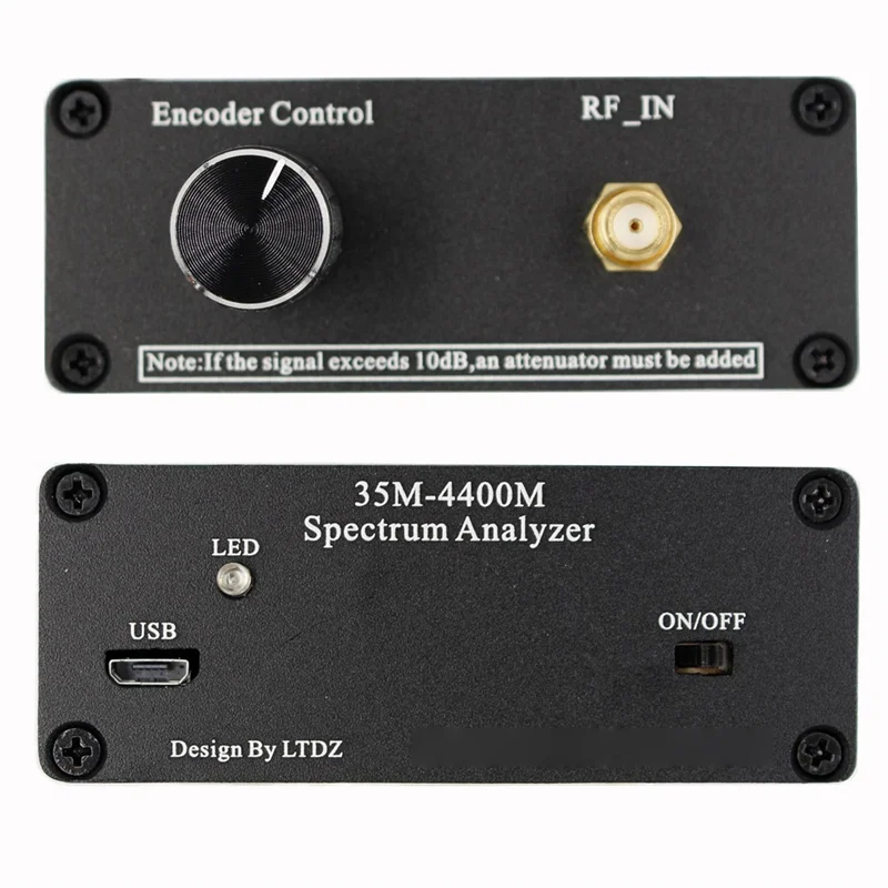 

AB47-4.3Inch TFT Color LCD Screen Handheld Portable Spectrum Analyzer 35M-4400Mhz Spectrum Analyzer Handheld Spectrum Analyzer