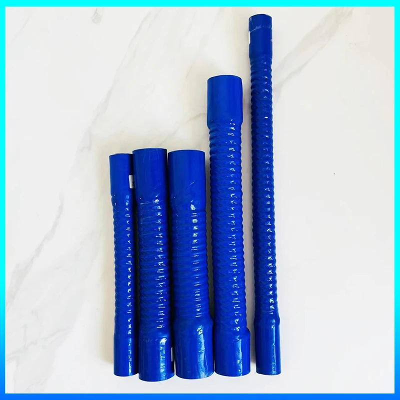 Silicon Hose Blue Car Silicone Flexible Hose Silicon Intercooler Hose Air Intake Pipe Radiator Tube Convoluted Silicone Hose