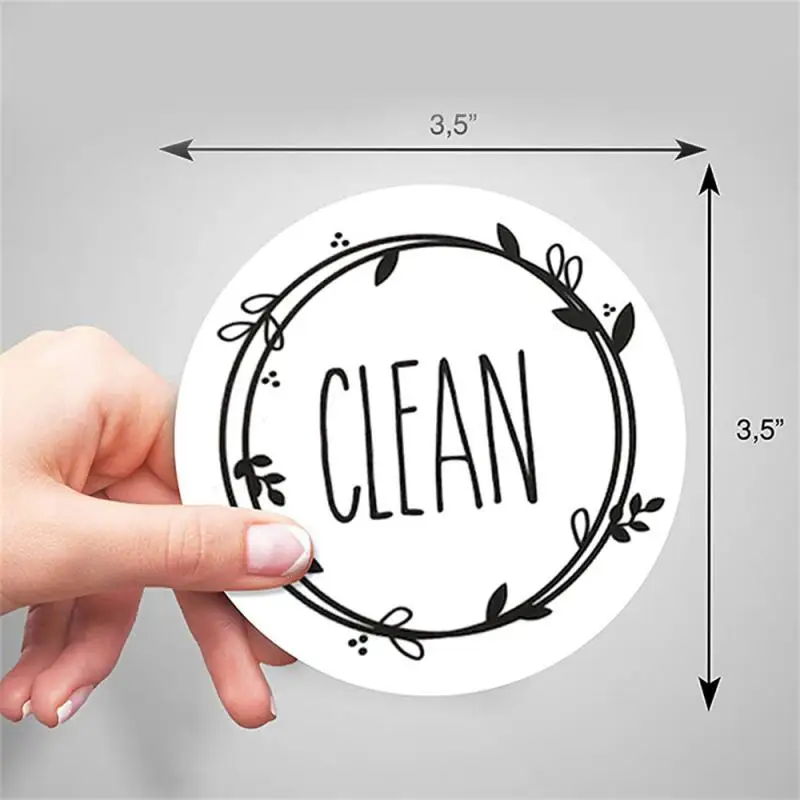 Magnet Sticker Double-sided Fashion Magnetic Sticker Dishwasher Stickers Magnetic Universal Magnetic Paste Indicator