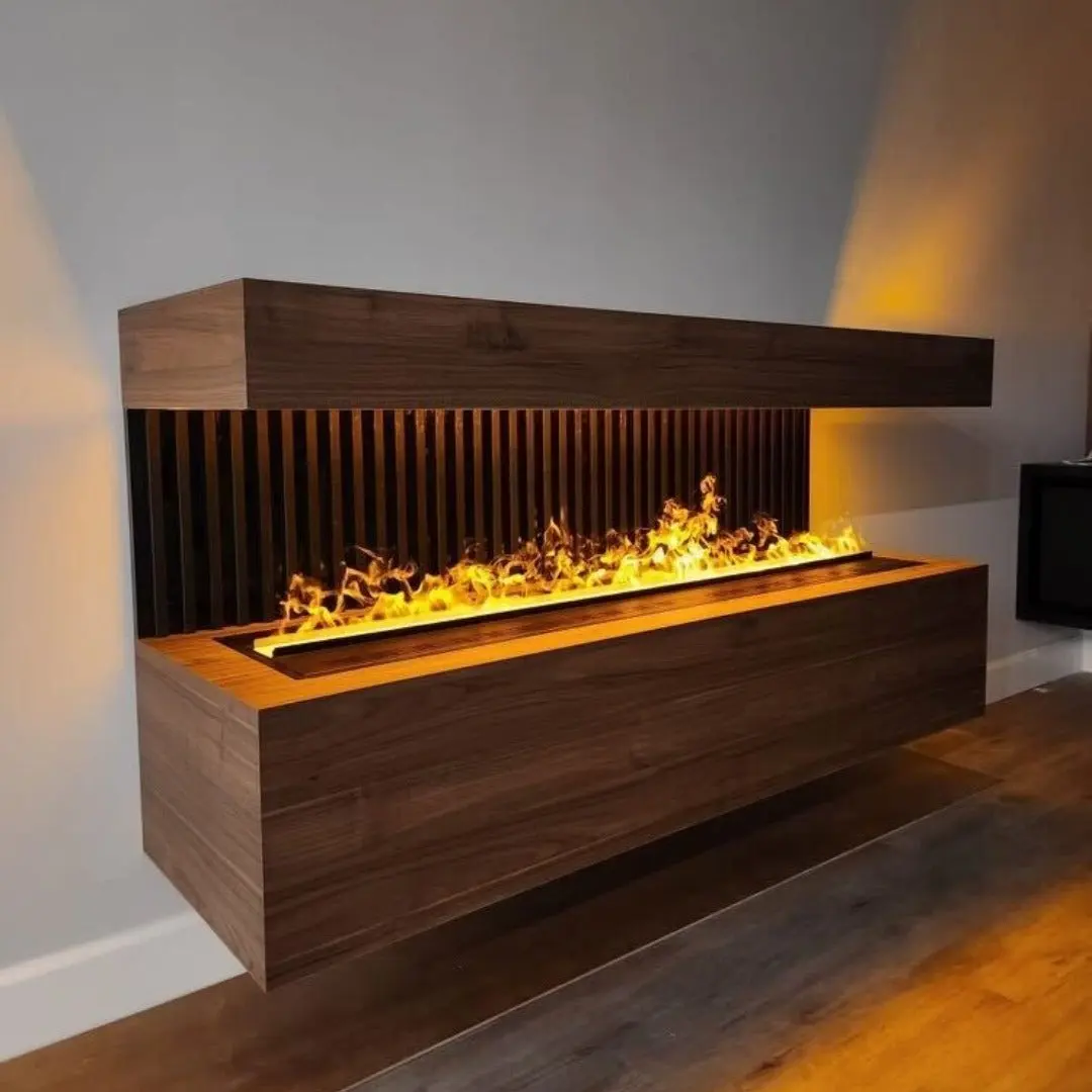Decorative Water vapor Fireplace 3D Water Steam Electric Fireplace App Remote Built in Electric Fireplace 0.7M
