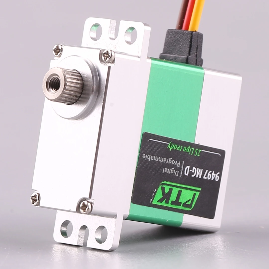 PTK 9497 MG-D 20g Servo digitale Metal Gear programmabile 2S Lipo Ready per modello aereo per auto RC elicottero RC - Servo dimensioni