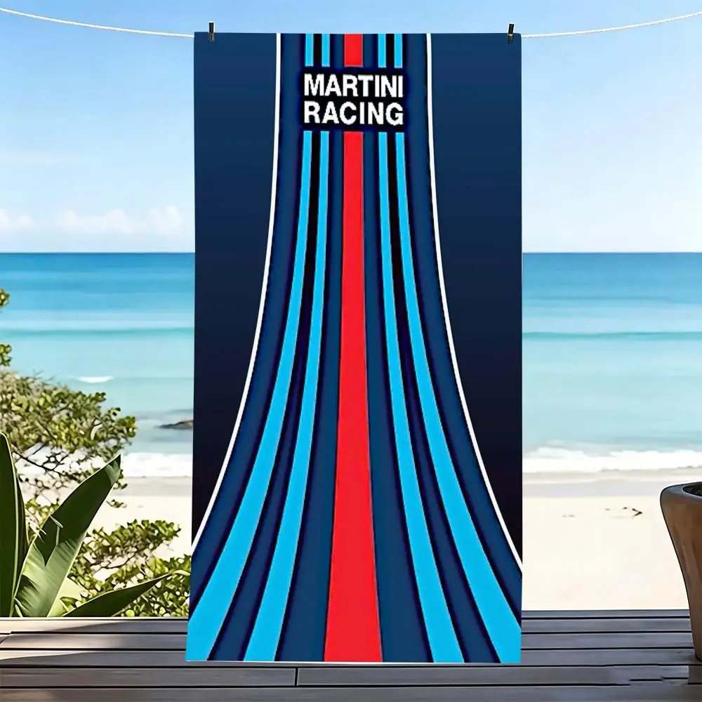Towel Microfiber beach towel, quick-dry, sand-free, ultra-fine fiber, super soft. M-Martini RacingS