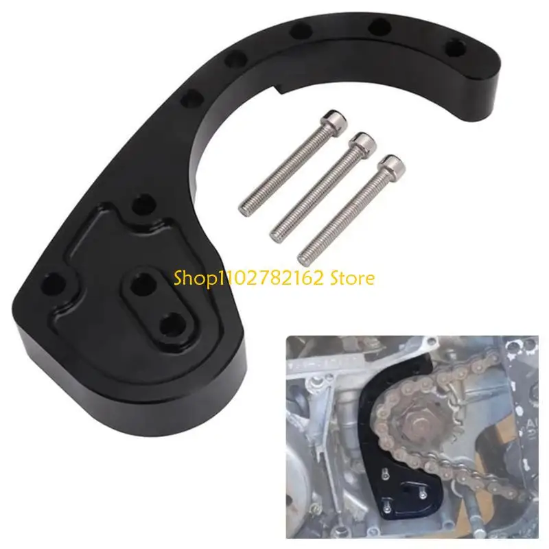 

547B Easy Installation Engine Case Saver Case Motor Engine Chain Guard with Hardware for Banshee 350 YFZ350 ATV Accessories