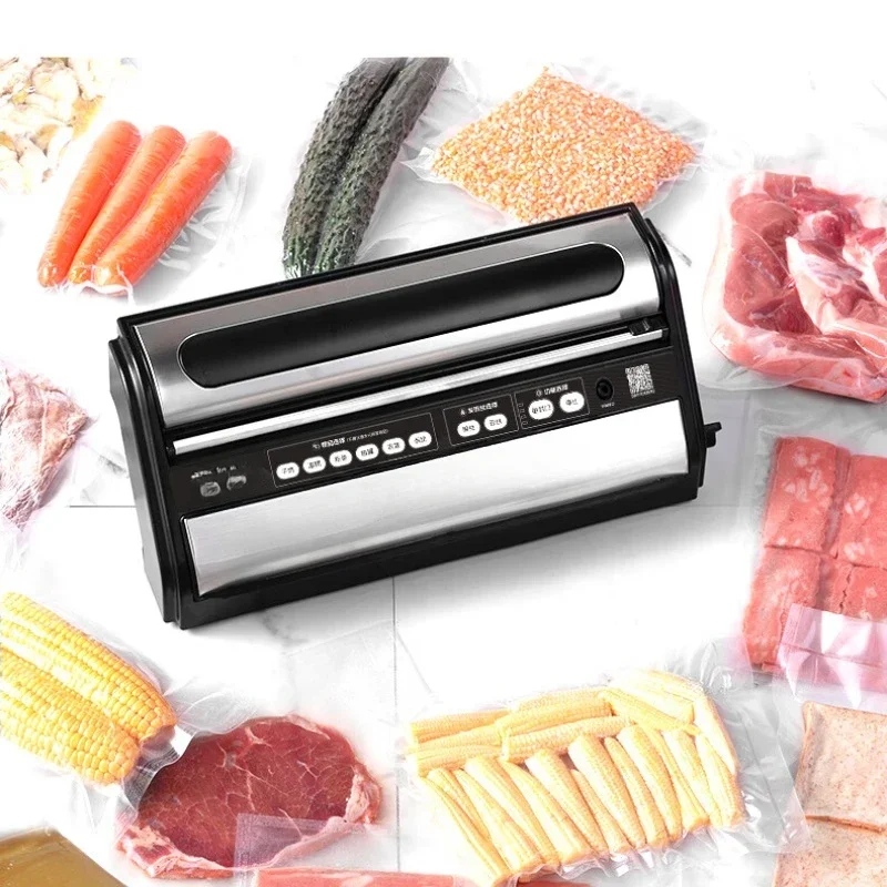 

Multi-Functional Wet and Dry Vacuum Sealer for Food Preservation with Powerful Suction for Home and Commercial Use 220V