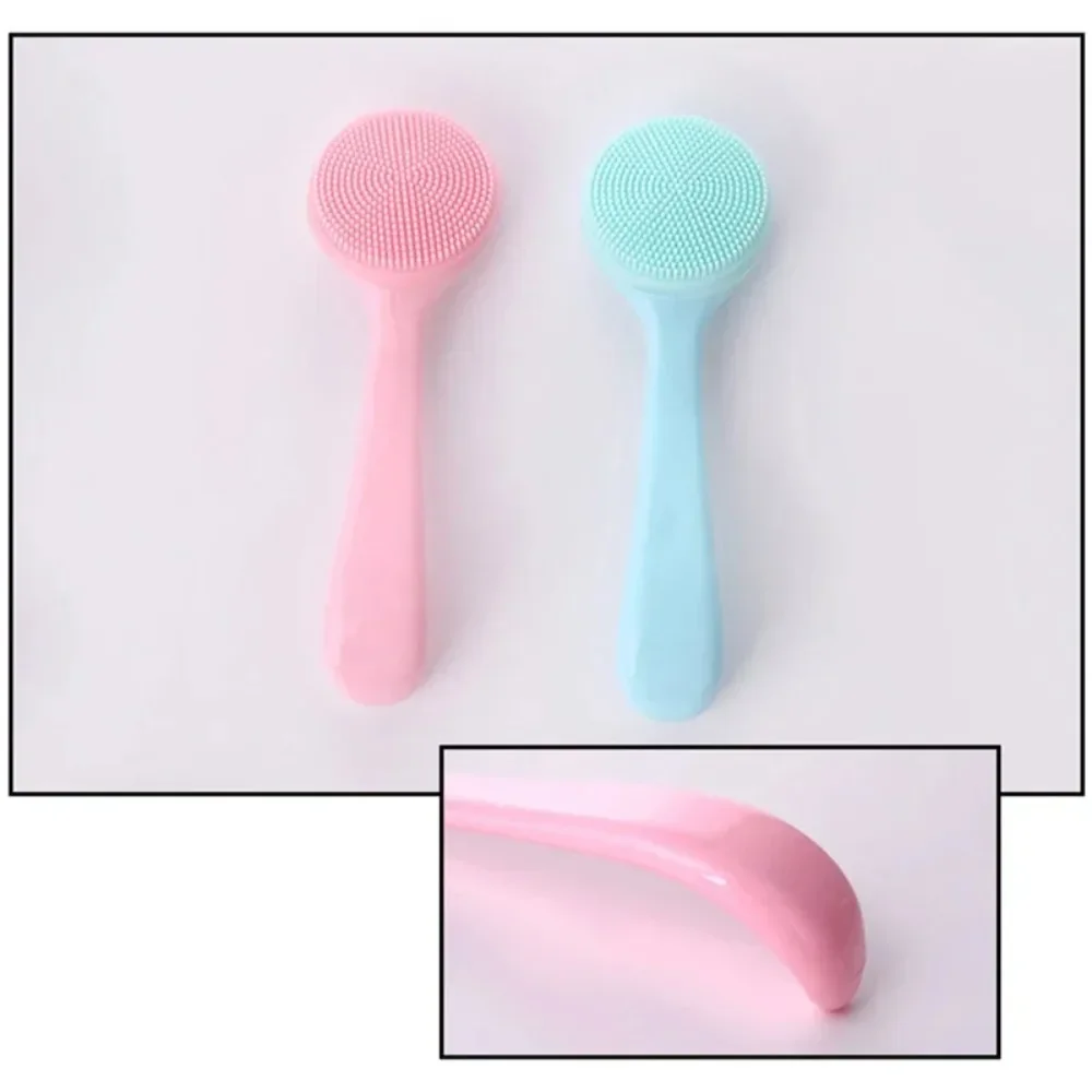 Soft Silicone Facial Cleansing Brush Face Scrub Deep Clean Brush Facial Wash Face Massage Clean Brush Beauty Skin Care Tools