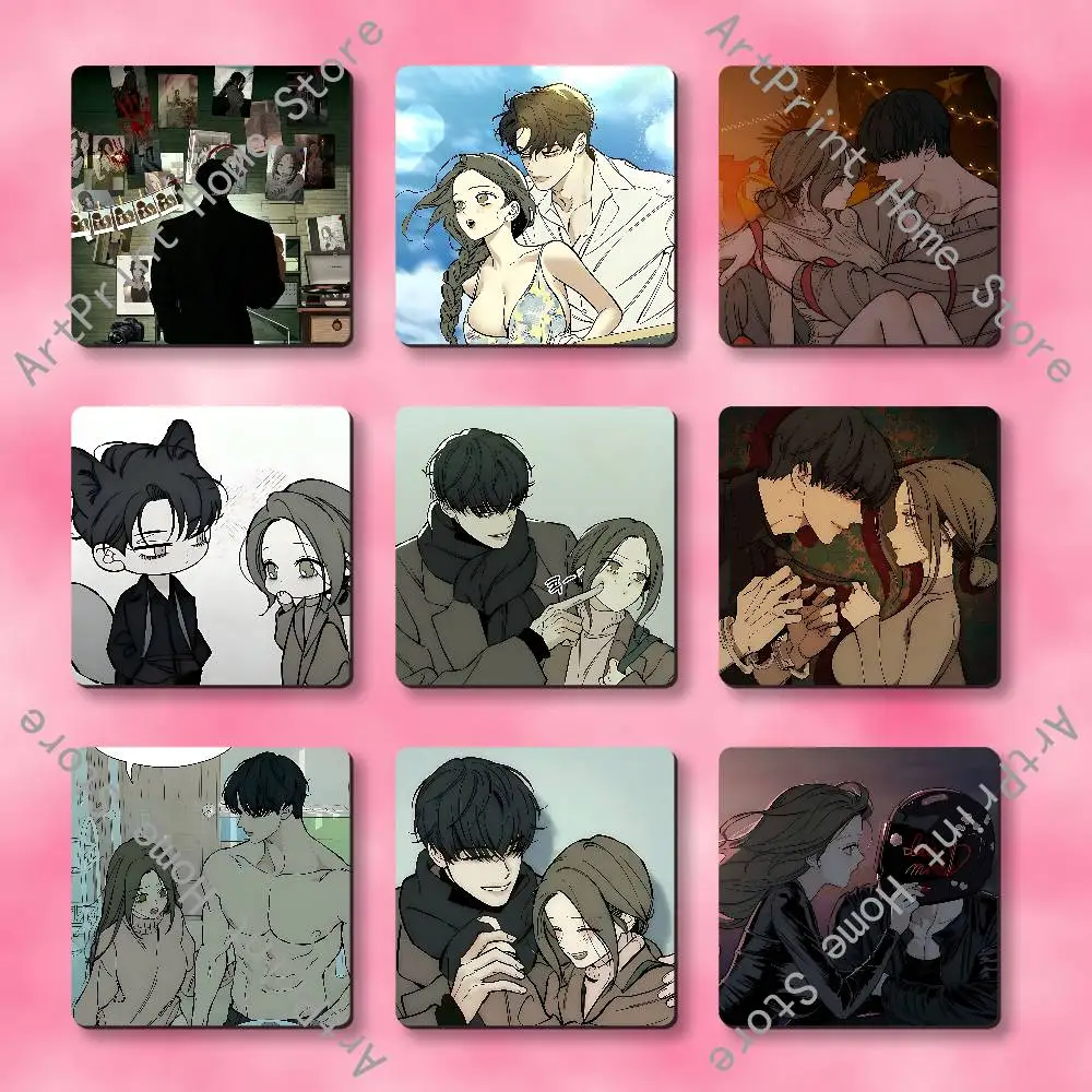 Portable Fridge Magnet 55mm Travel Souvenir Collectibles Kitchen Organizer IP merchandise T-Tears on a W-Withered F-Flower
