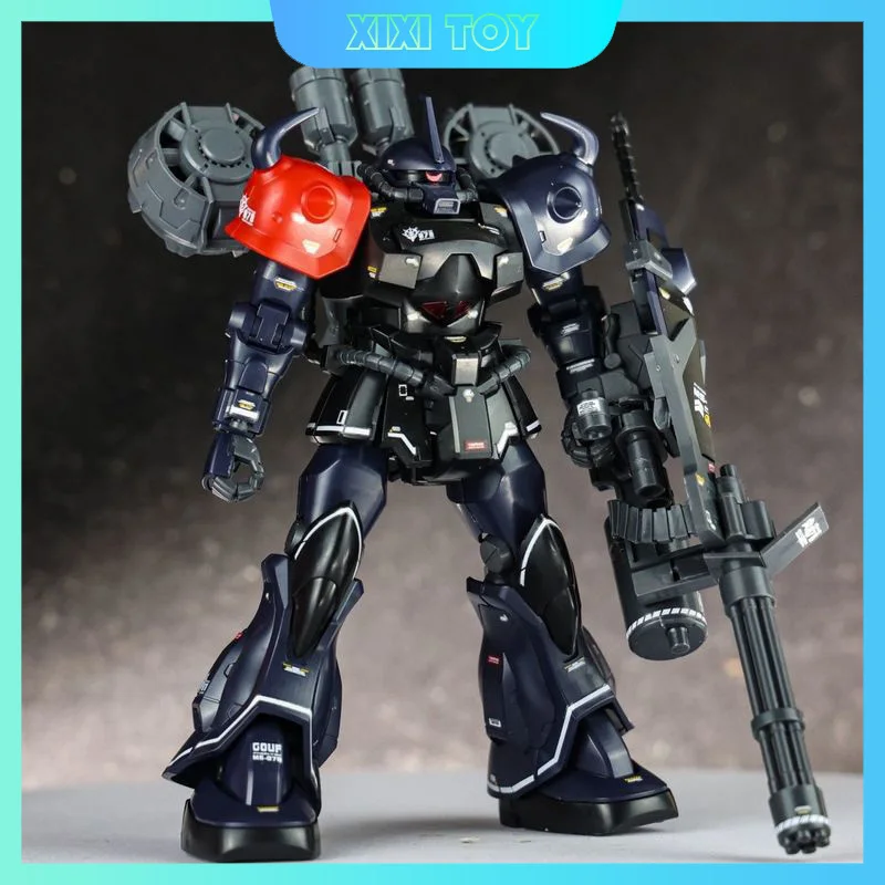 Star HG 1/144 Gouf MS-07 Dark Leader Color Cannon B3 With Flying Backpack Assembly Model Kit Collectible Toy Ornaments Doll Gift