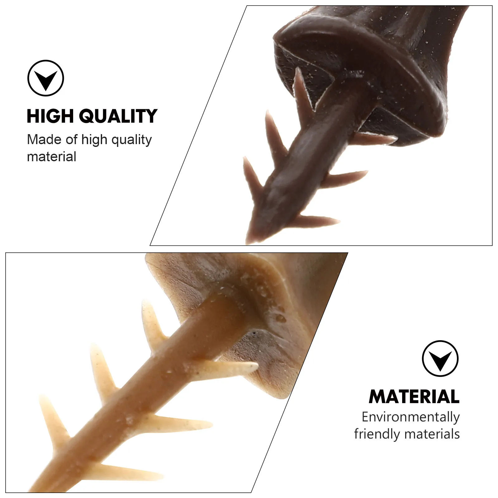 

100Pcs Halloween Pumpkin Stems Plastic Durable Pumpkin Handle DIY Craft Festival Decoration Halloween Pumpkins Stem