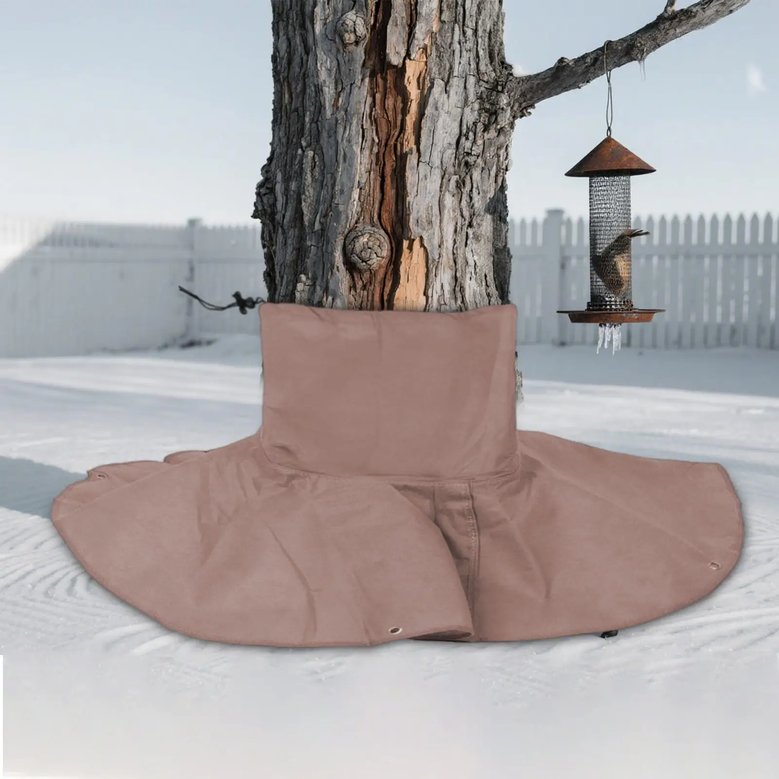 

Защита корня дерева, защита от замерзания, многоразовая уличная защита пальмы, защита от холодной погоды для цветочных кроватей, сада, двора, лужайки