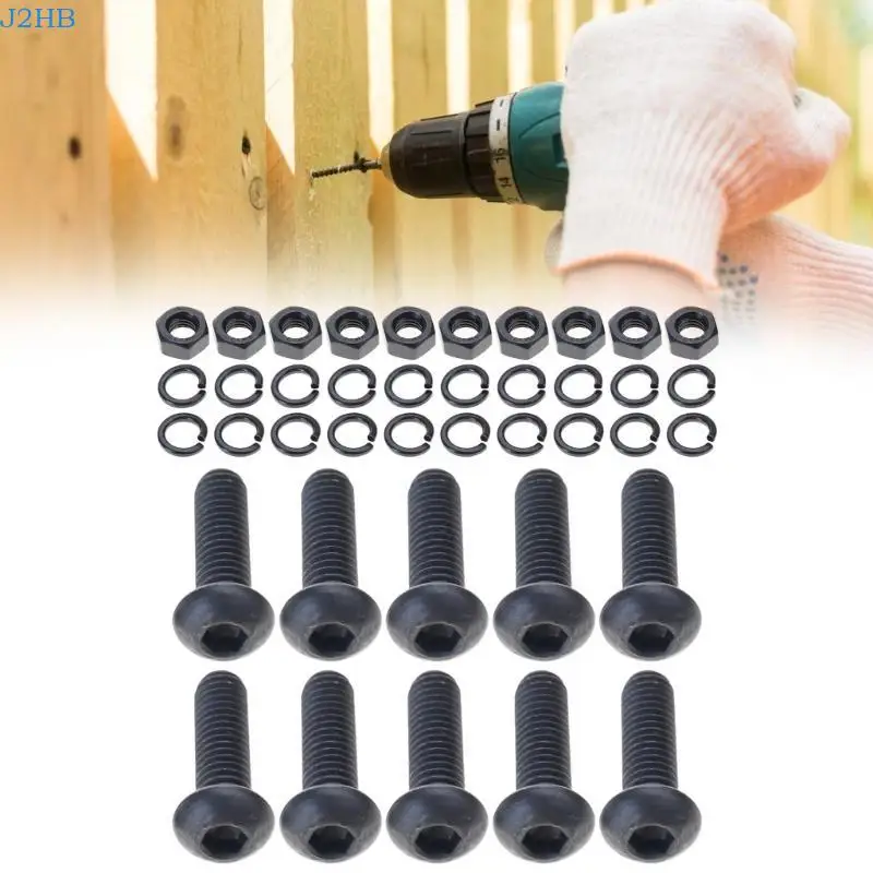 

J2HB Industrial Hexagonal sockets Screws with Washers for Corrosion Resistant Applications