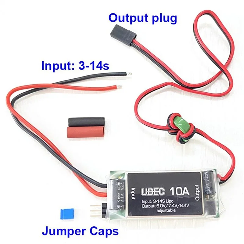 Moduł Regulatora Napięcia HV 10A UBEC 3-14S Multirotor Samolot Stałopłat Helikopter RC Dron Quadcopter UAV Model Samolotu-Y34A