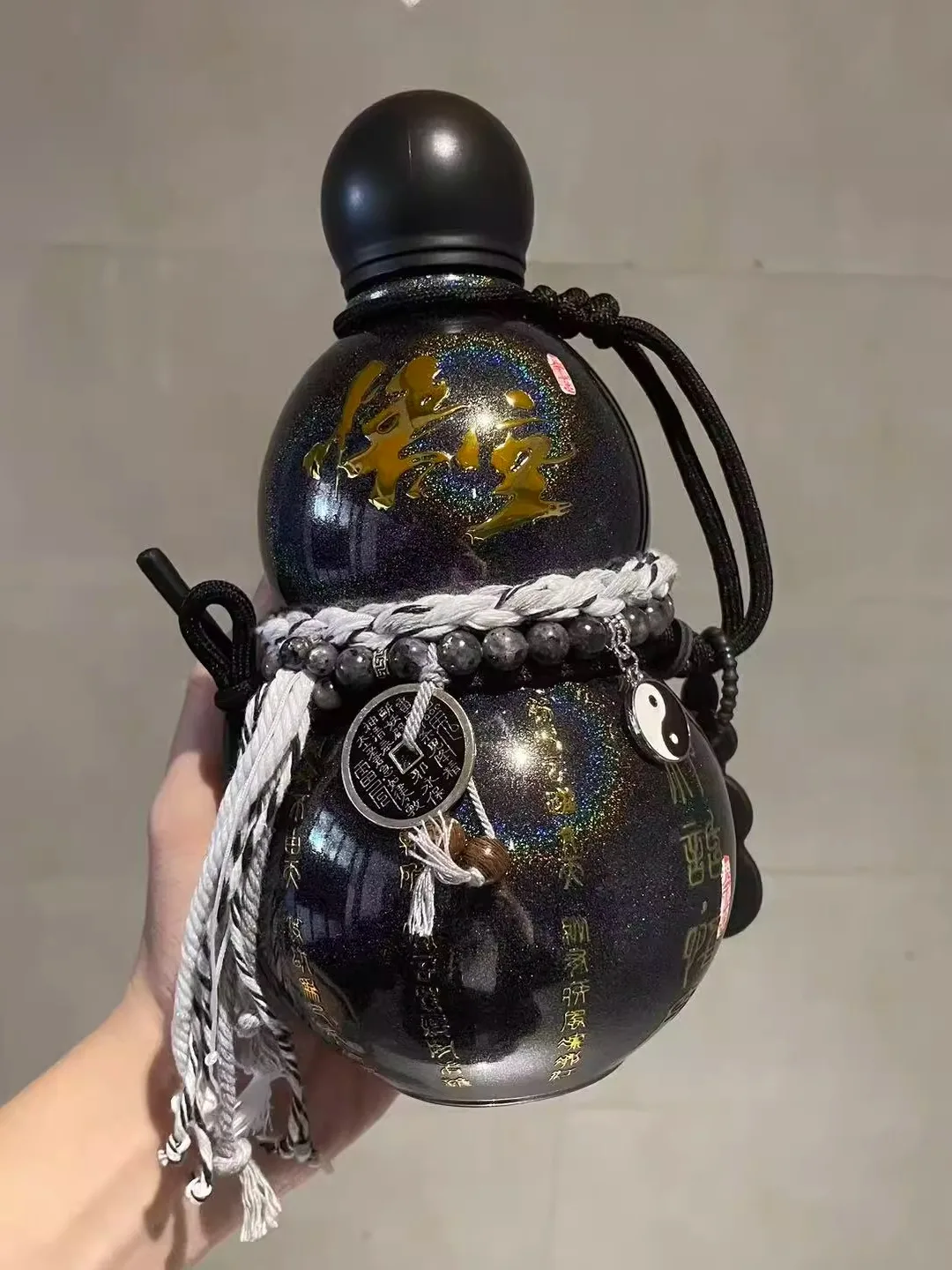 

Термос Bla Myth Monkey King Gourd из нержавеющей стали, портативная термокружка для студентов, высокая эстетическая ценность