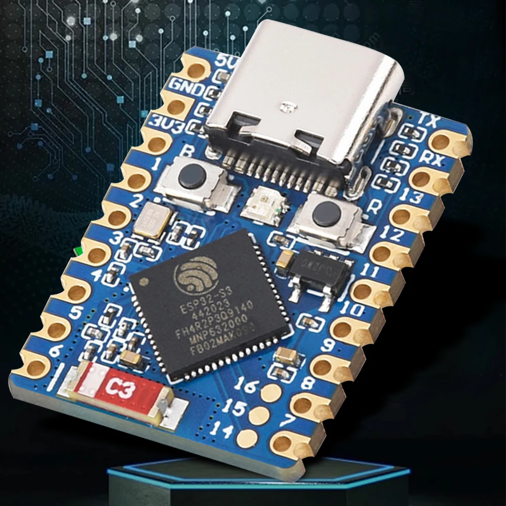 1-5PCS ESP32-C3-Zero ESP32-S3-Zero Mini Development Board 2.4GHz WiFi Bluetooth Ultra-small Size ESP32 C3 S3 ESP 32