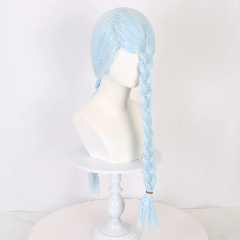 Vest Spell Return Spellcaster Donkere Dubbele Vlechten Pruik Anime Pruik COS Mourinho Pruik