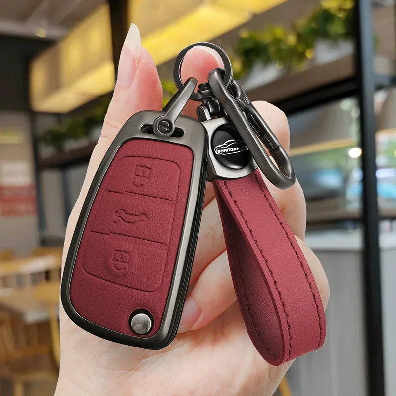 

Car Key Case Fob Cover For Chery ARRIZO7 E3 E5 A3 A5 Tiggo 2 3 5 3X Fulwin2 Eastar 3 Buttons Keyless Protect Auto Accessorie