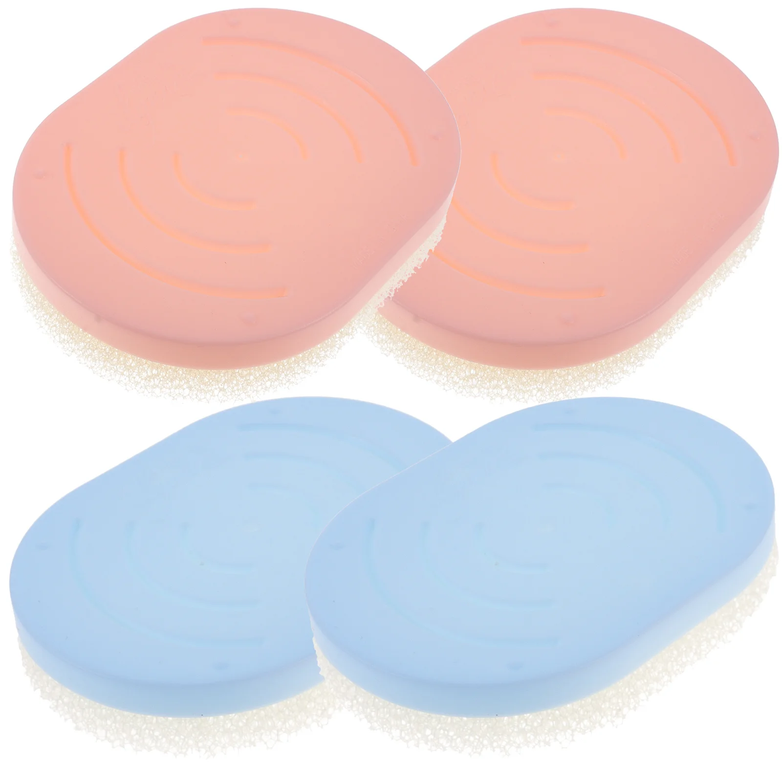 

4Pcs Soap Dish Holders Easy Drain Soap Rest for Bathroom Shower Kitchen Use Shampoo Bar Travel Case Bar Shampoo Holder