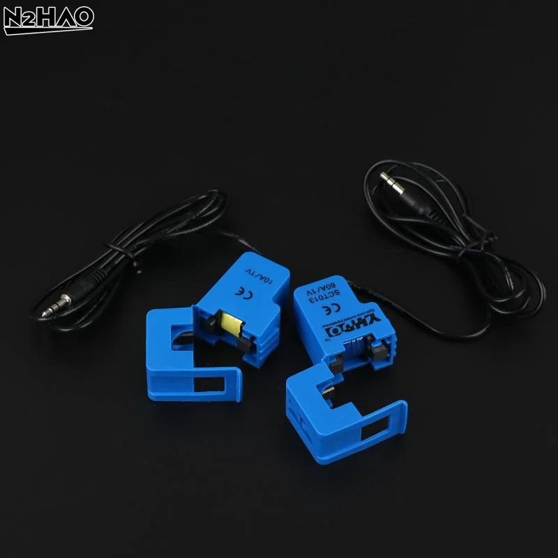 50Hz-150kHz SCT-013 5A 10A 20A 30A 50A 60A 100A Split Core Current TransformerOpen-Close Non Invasive AC Sensor For Energy Meter