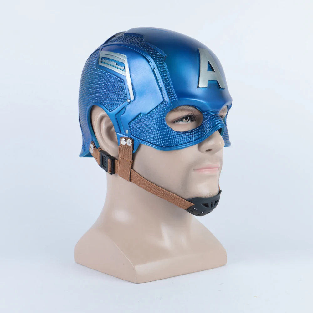 Civil War 3 Captain America  Masks Helmet Soft PVC latex Mask Cosplay Steven Rogers Superhero Mask Halloween Party Prop - Image 4