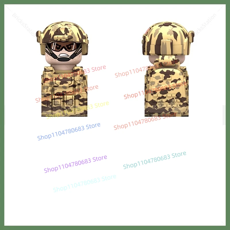 MOC Nieuwe Militaire Bouwstenen Mini Poppen Duitse Troepen Combat Troepen Commando's Speelgoed Geschenken Ornamenten Collectie