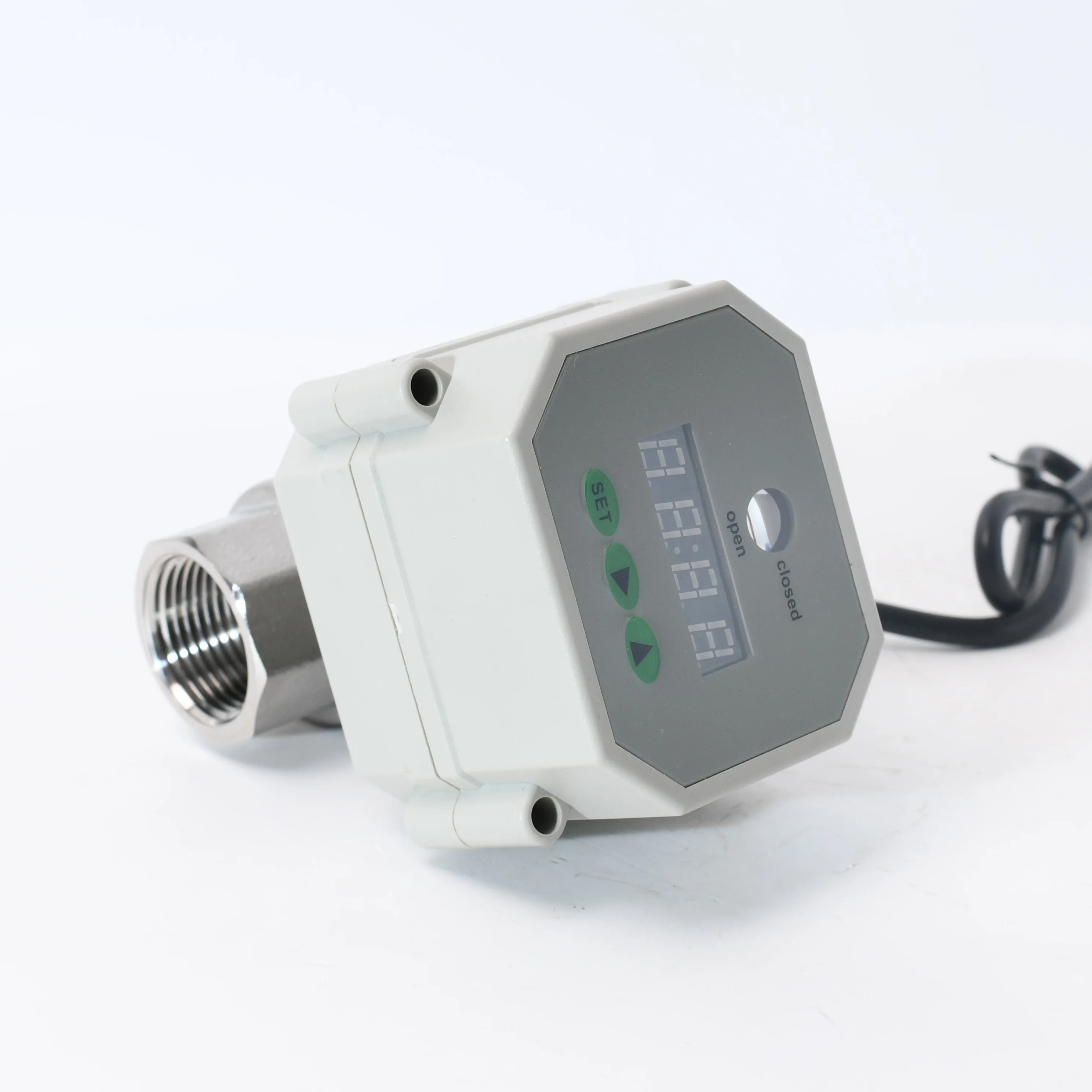 

Tonheflow DN20 3/4" AC220v SS304 Electric Timer Controlled Automatic Water Ball Valve Flow control device