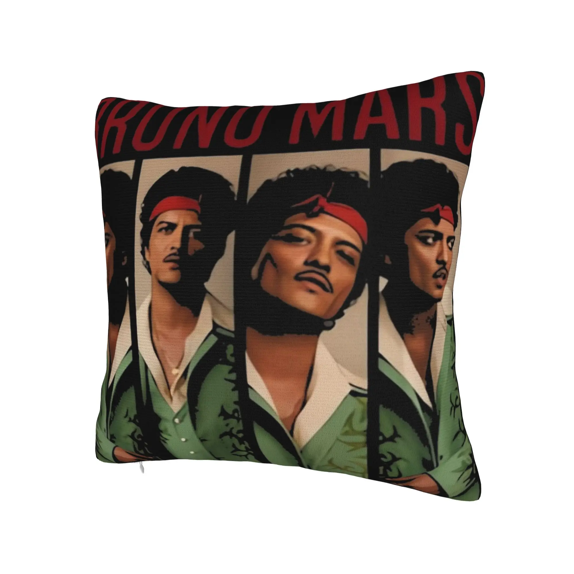 Decorative Pillow Cover Bruno Mars Romantic Tour 2026 Merch Bed  Throw Pillow Case Cover Drop Shipping Multi Size