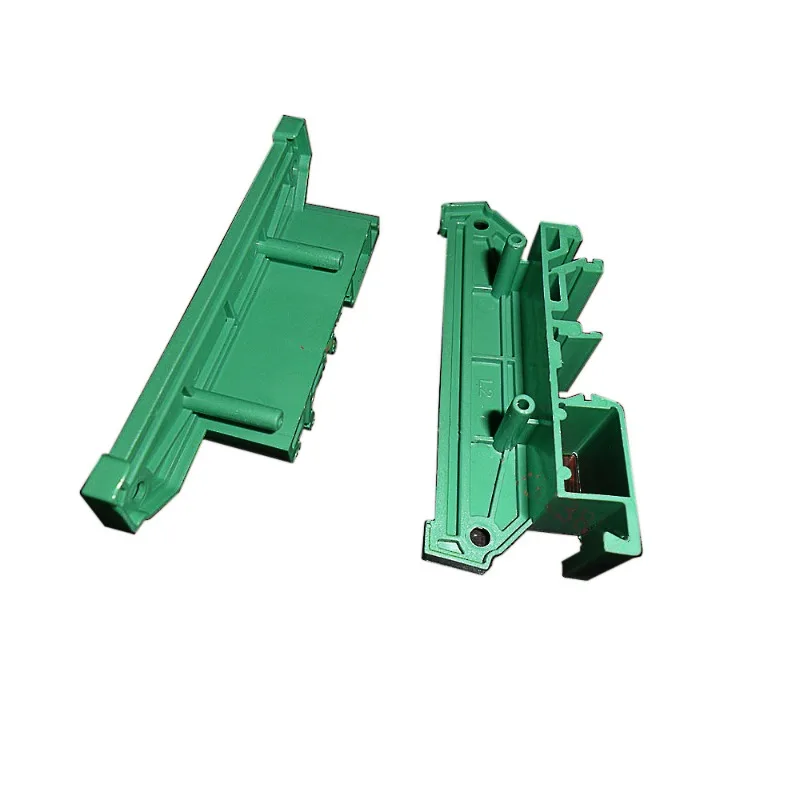 10 Set PCB Circuit board mounting bracket set, left and right baffles UM72-B+40 screws suitable for 35mm DIN rail, C45 rail
