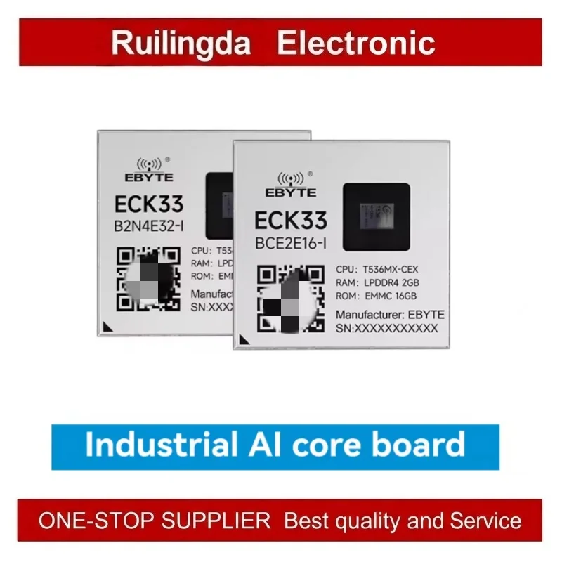 EBYTE ECB33-PGB2N4E32-I ECK33-B2N4E32-I ECK33-BCE2E16-IAllwinerT536 CoreBoard Industrial Grade Linux Dual Gigabit Ethernet UART