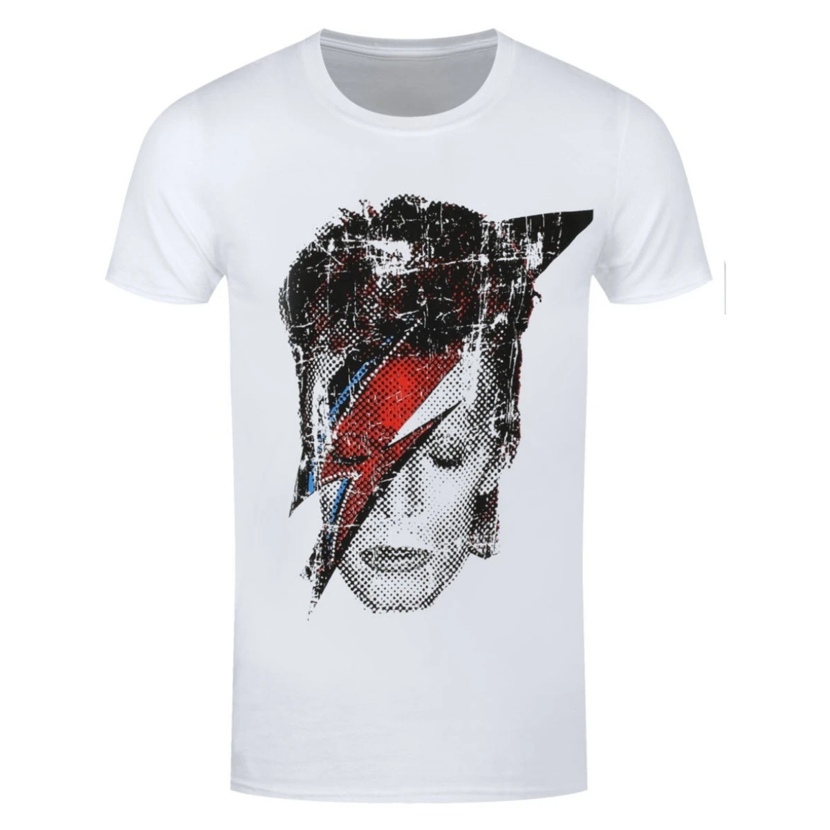 Hot David Bowie Graphic Cotton T-shirt Unisex Summer Short S