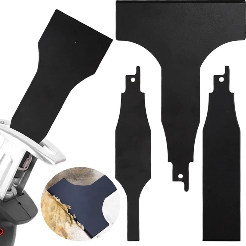 

1/4pcs Heavy Duty Scraper Blade Set Reciprocating Saw Rust Removal Saber Shovel Scraping Tool Wall Door Ground Cleaning