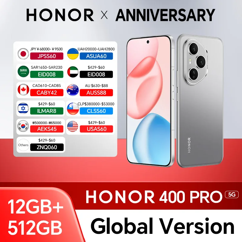 Honor 400 Pro Globa…