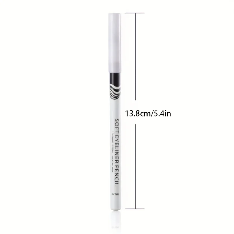 Holzstab, weißer innerer Eyeliner-Stift, Augenlid unter Falten, mattierter weißer Stift, Schönheits-Eyeliner, einfaches Färben