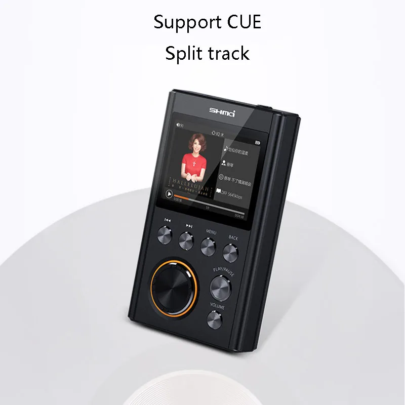 مشغل موسيقى Audiophile Mp3 Walkman يدعم Dsd256 Cue Split Track 24bit 192khz خط تشغيل فك التشفير بدون فقدان مخرج مزدوج #5