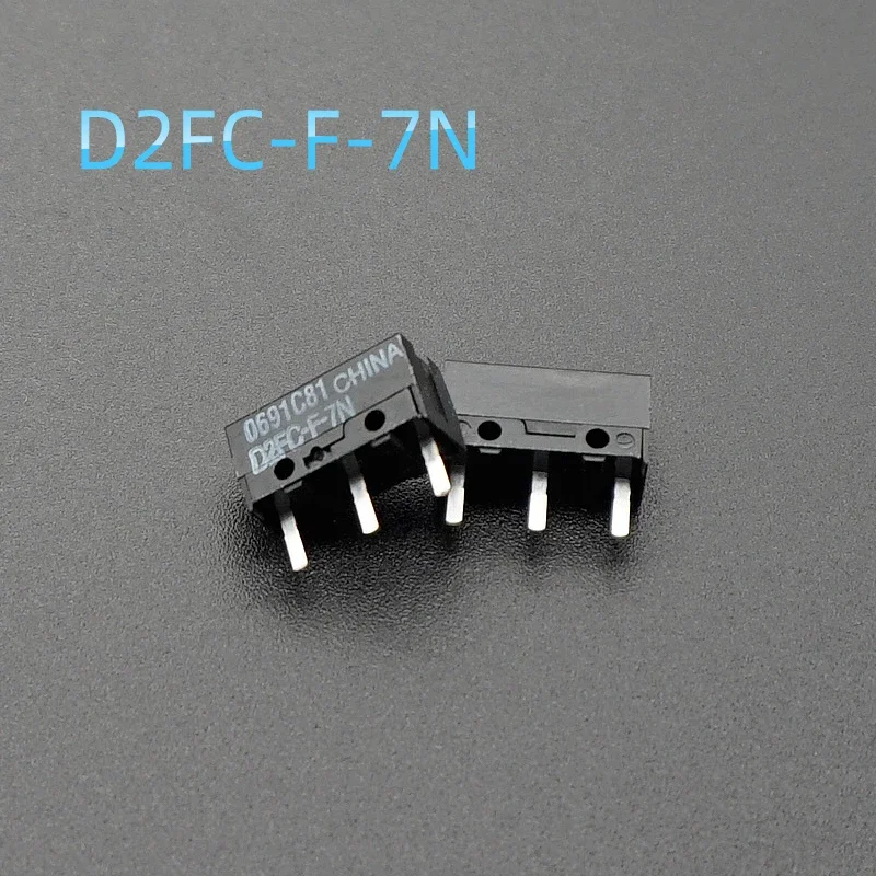2pcs Original Mouse Micro Switch D2FC-F-7N 10M 20M OF For Logitech G502 D2FC-F-K 50m 60MN D2F-F D2F-01FL D2F-01F-T D2F-F-3-7