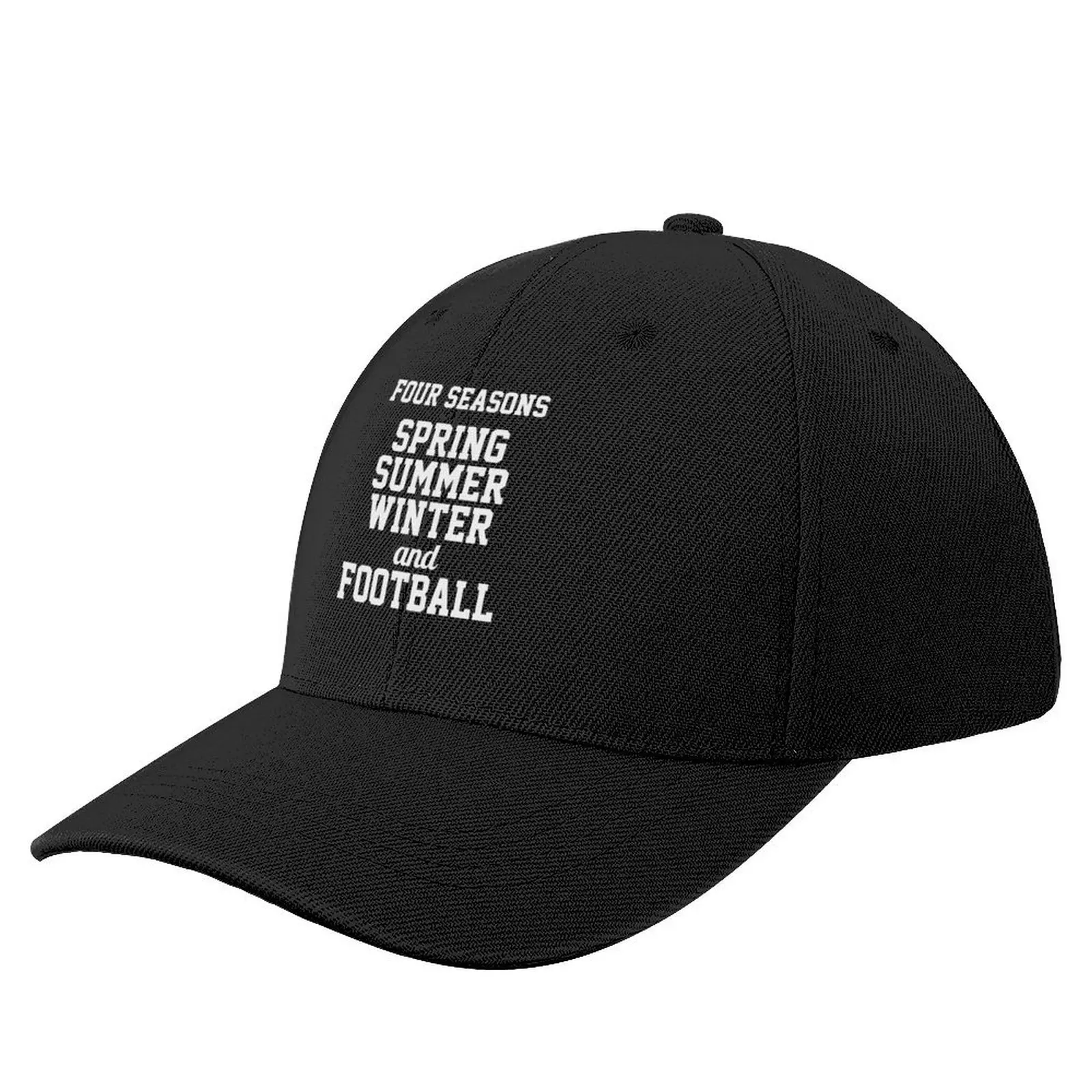 

Four Reasons Spring Summer Winter And Football Classic T-Shirt Baseball Cap Sunscreen |-F-| Hat Beach For Women Men's